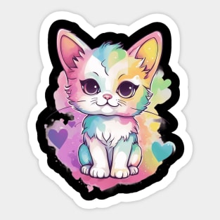 You are my world Baby Kitten Sticker